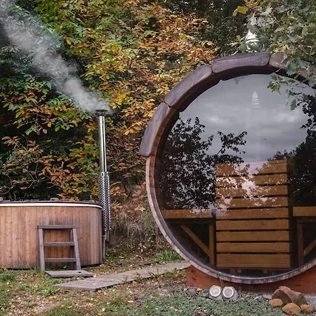 Enjoy Cozy Nest View Hills Garden Forest Sauna Hottub Jablonné v Podještědí